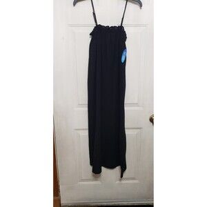 Wave Zone Black Long Bathing Suit Cover Up Size S/M nwt